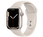Mobiles with free 42 Apple Watch Series 7 GPS 41mm Starlight Aluminium Case offer