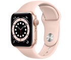 Mobiles with free 42 Apple Watch 6 GPS 40mm Aluminium Case with Pink Band offer
