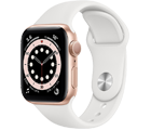 Mobiles with free 42 Apple Watch 6 GPS 40mm Aluminium Case with White Band offer